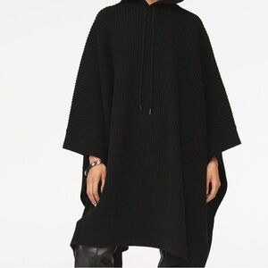 WOOL PONCHO STEVEN MEISEL/ZARA